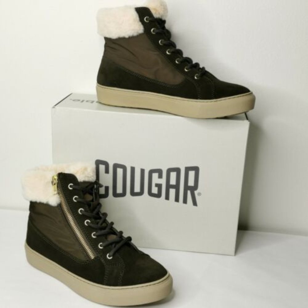 Cougar Dublin Women's High Top Winter Waterproof Sneaker Shoes Boot 10M